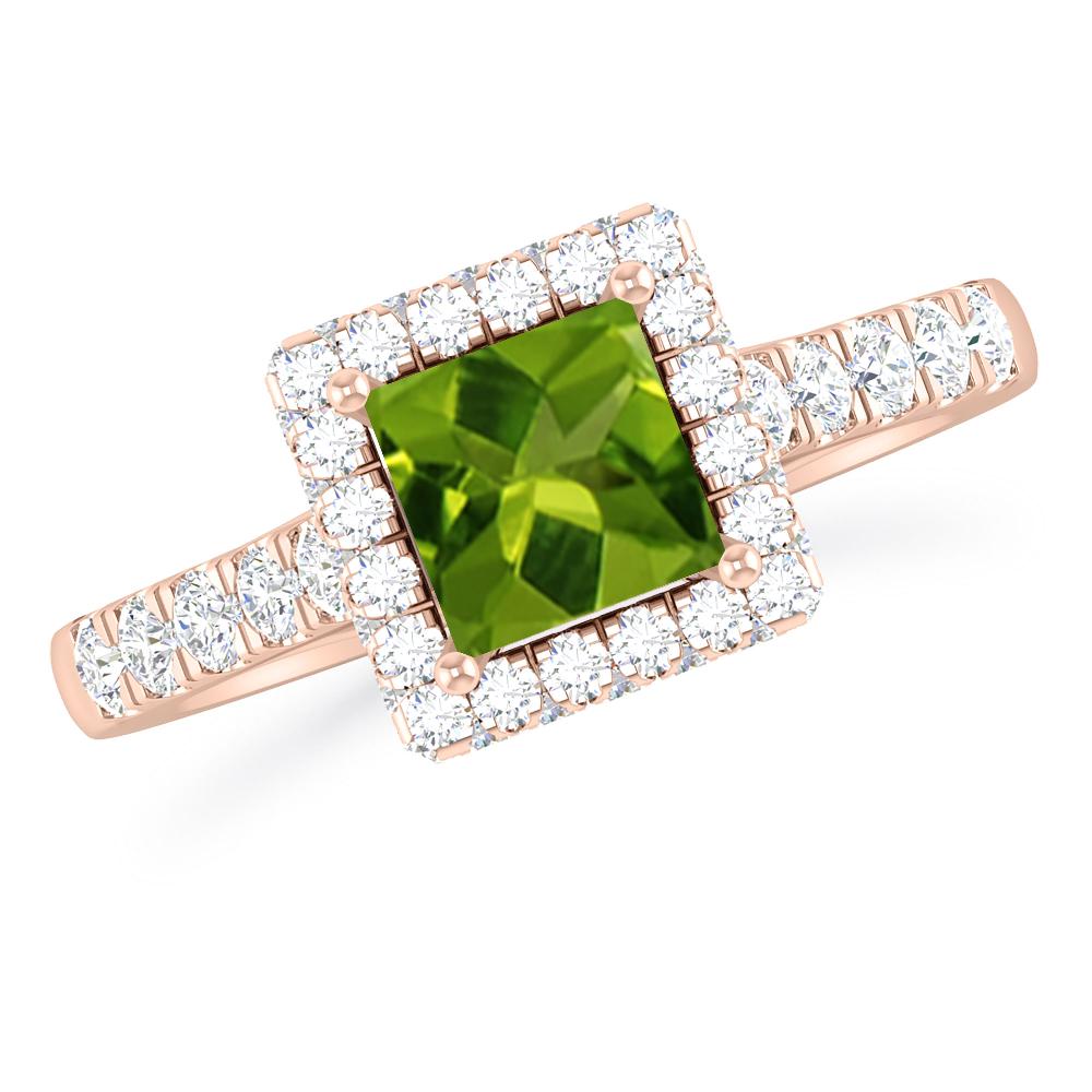 Rose Gold - Peridot