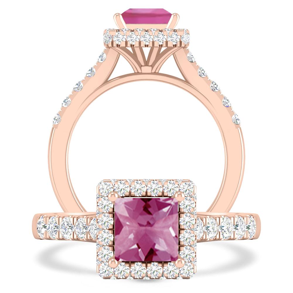 Rose Gold - Pink Tourmaline