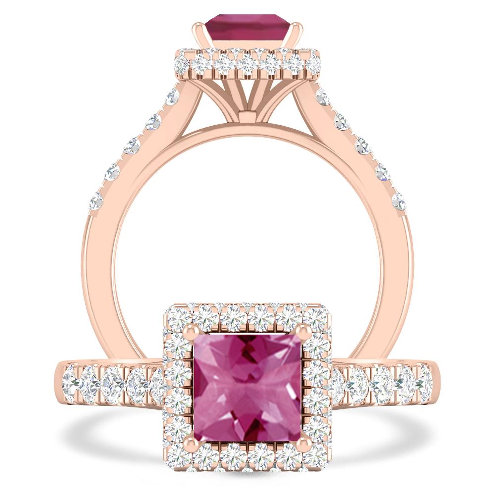 Rose Gold - Pink Tourmaline