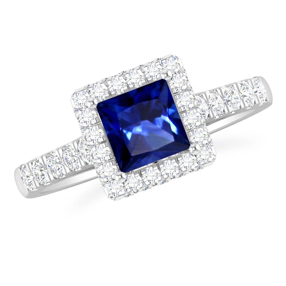 White Gold - Sapphire