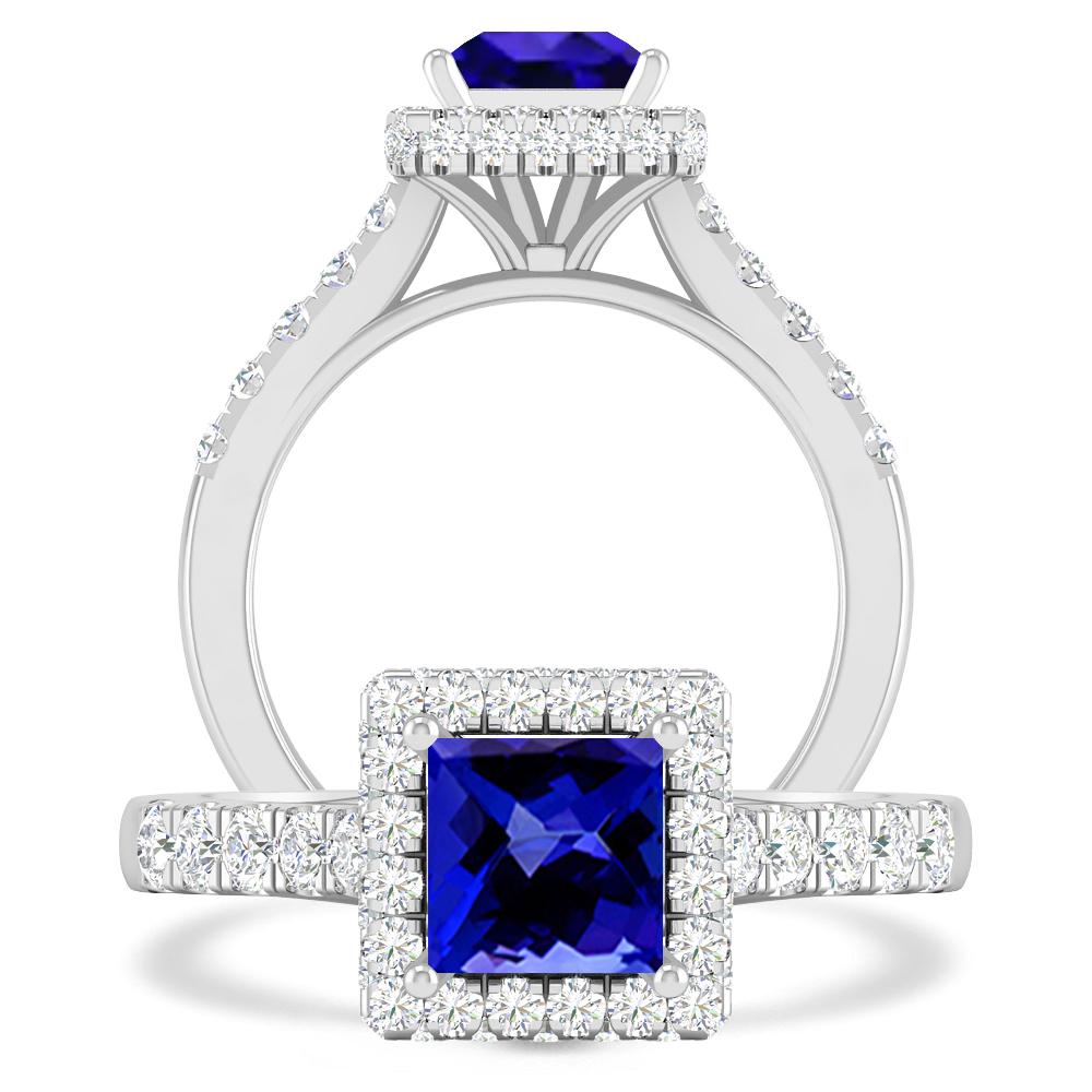 White Gold - Tanzanite