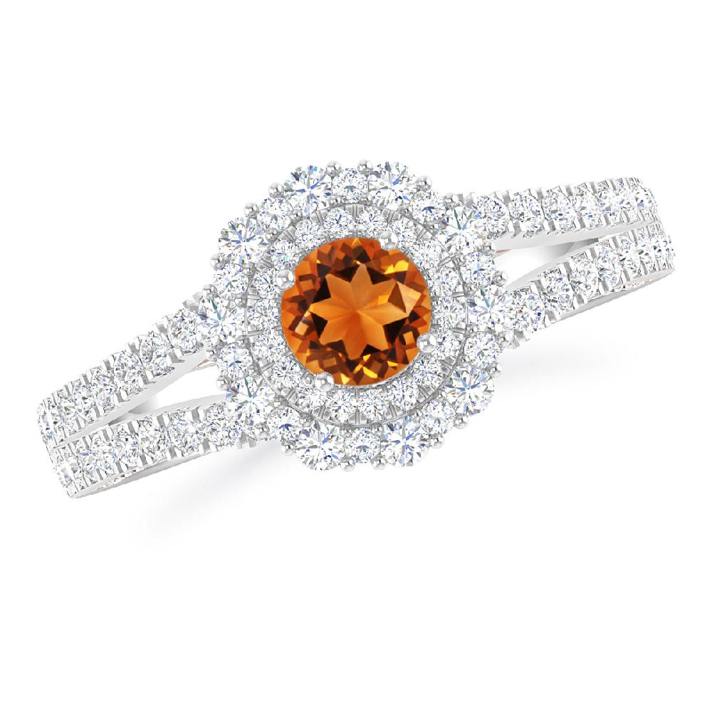 White Gold - Citrine