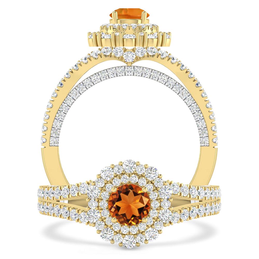 Yellow Gold - Citrine