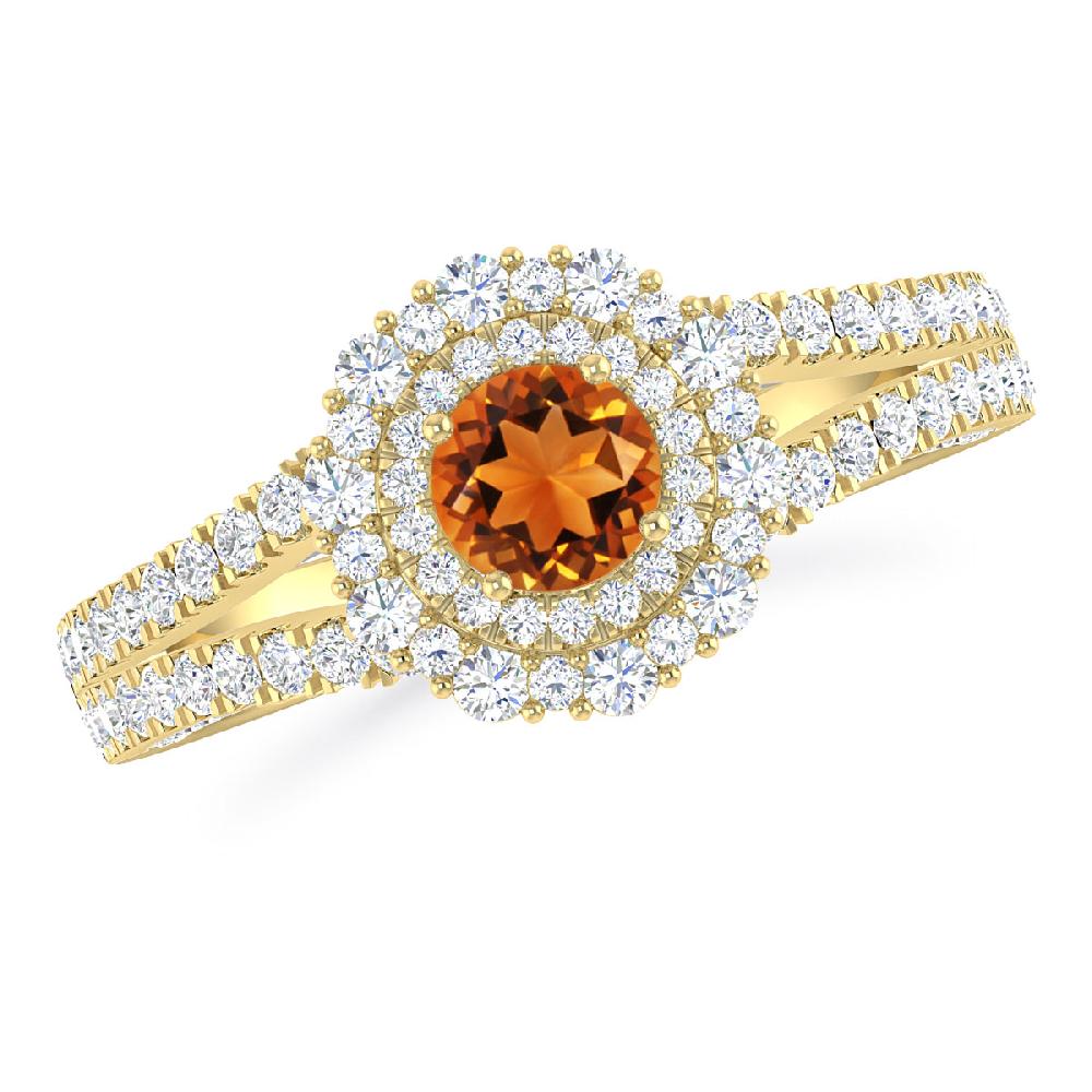 Yellow Gold - Citrine