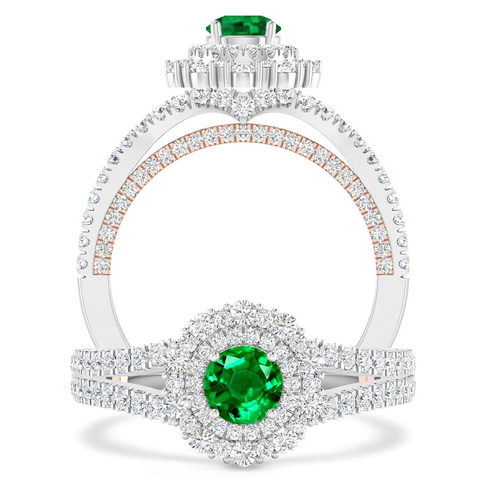 White Gold - Emerald