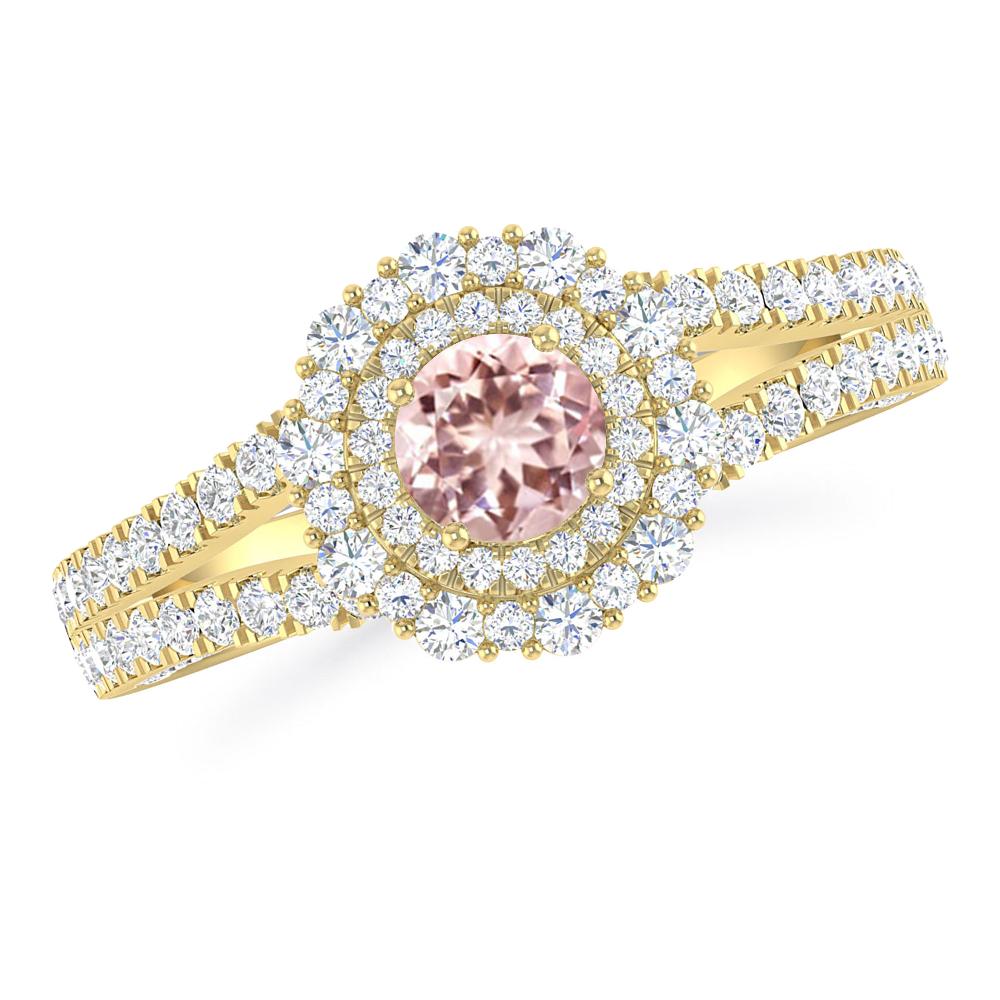 Yellow Gold - Morganite