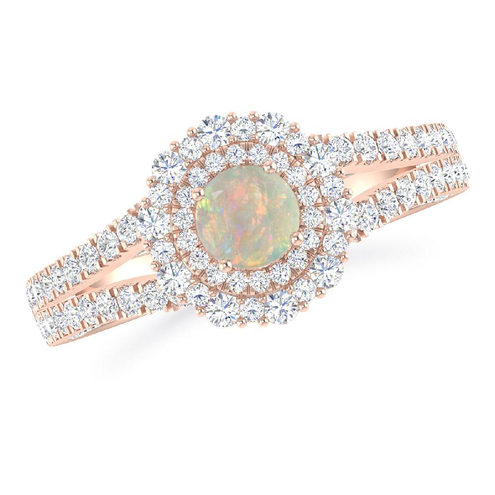 Rose Gold - Opal