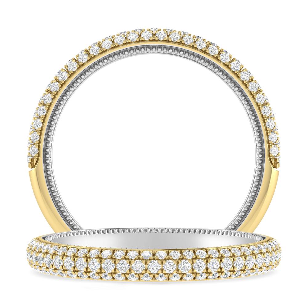 Yellow Gold/White Gold - Round