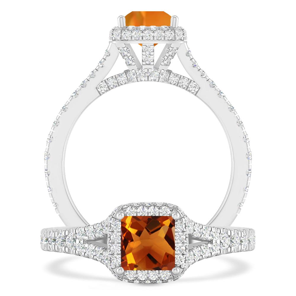 White Gold - Citrine