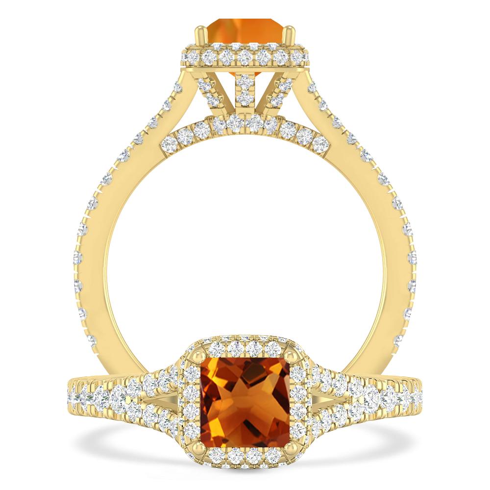 Yellow Gold - Citrine