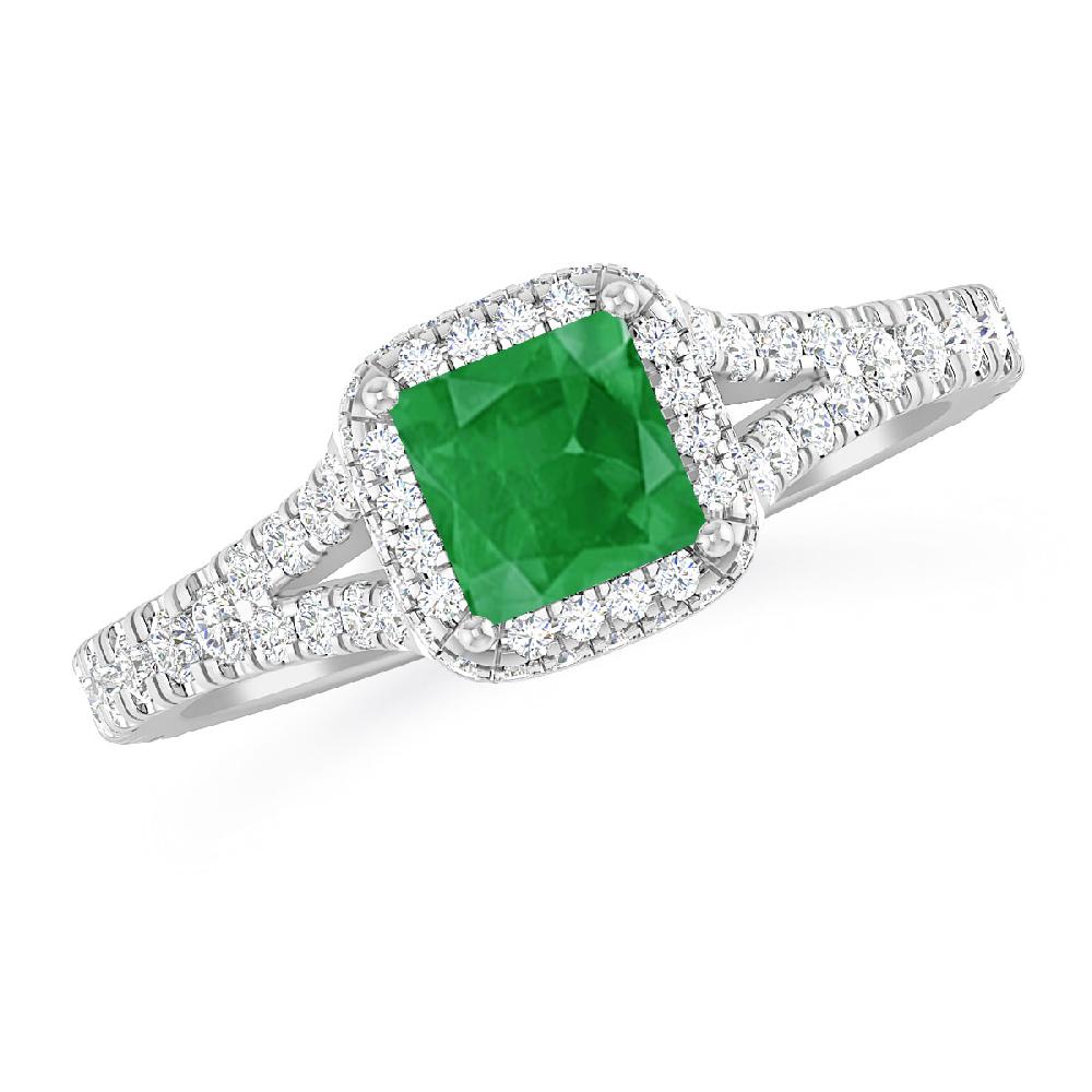 White Gold - Emerald