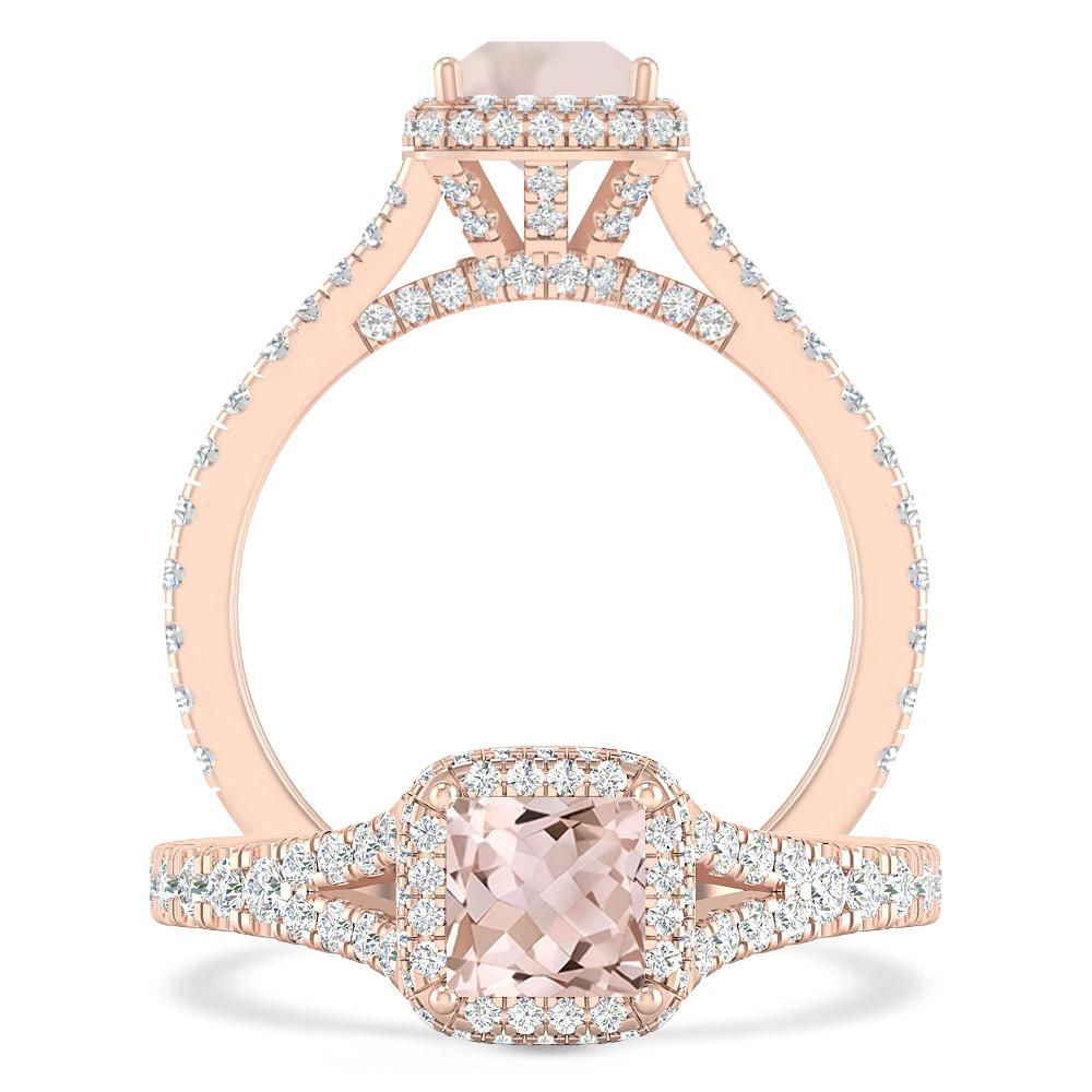 Rose Gold - Morganite