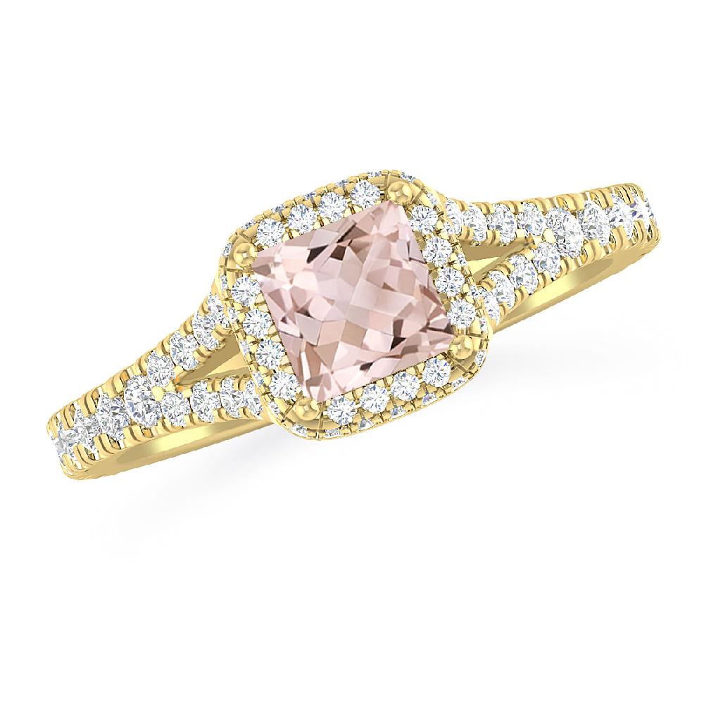 Yellow Gold - Morganite