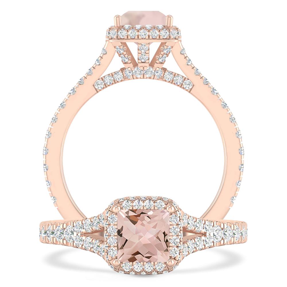 Rose Gold - Morganite