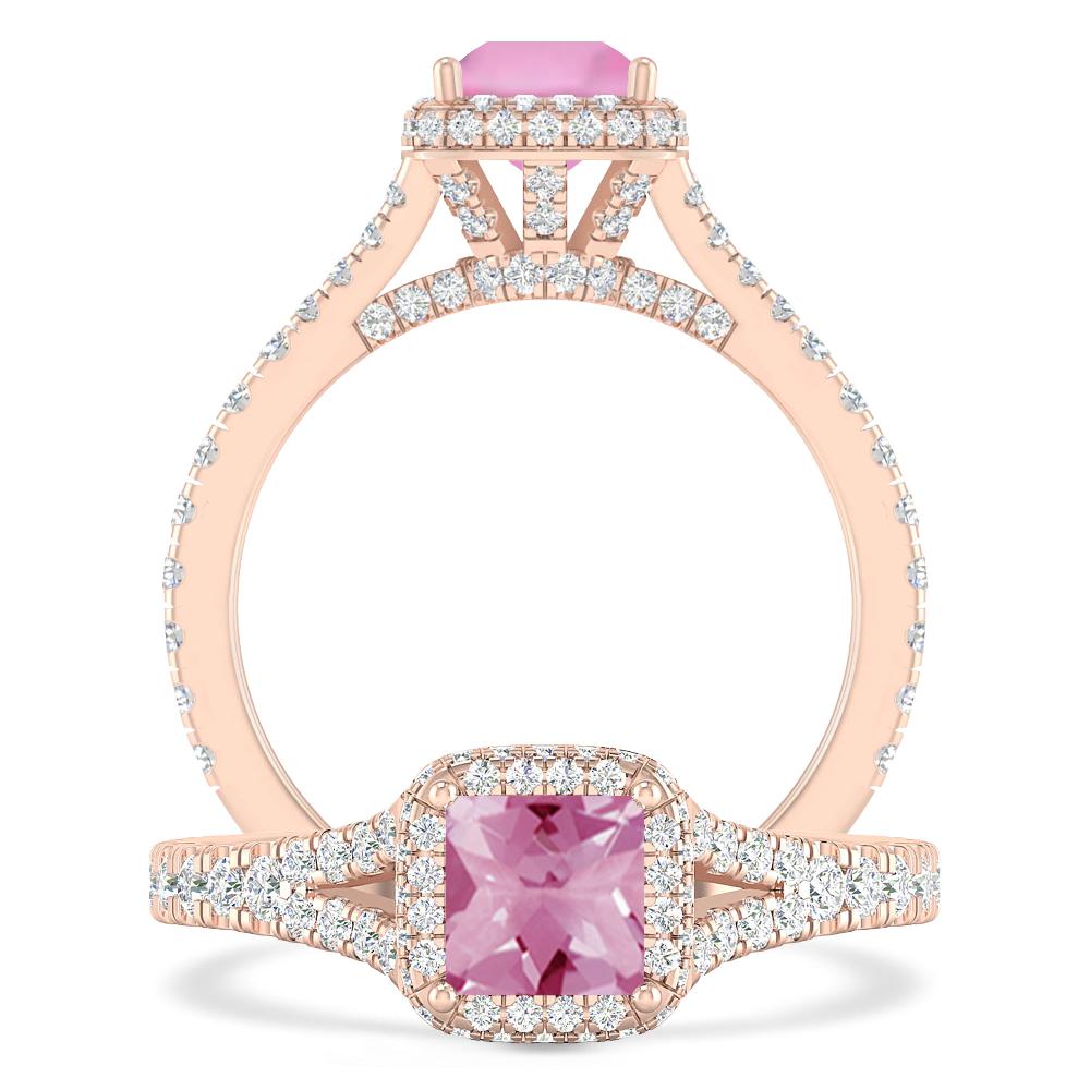 Rose Gold - Pink Tourmaline