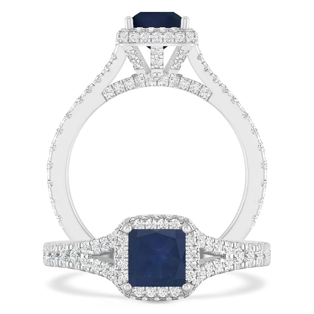 White Gold - Sapphire