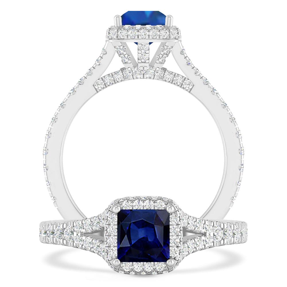 White Gold - Sapphire