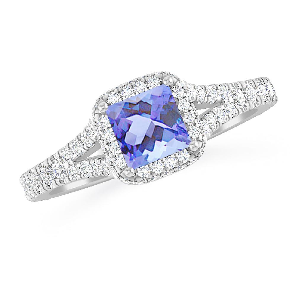 White Gold - Tanzanite