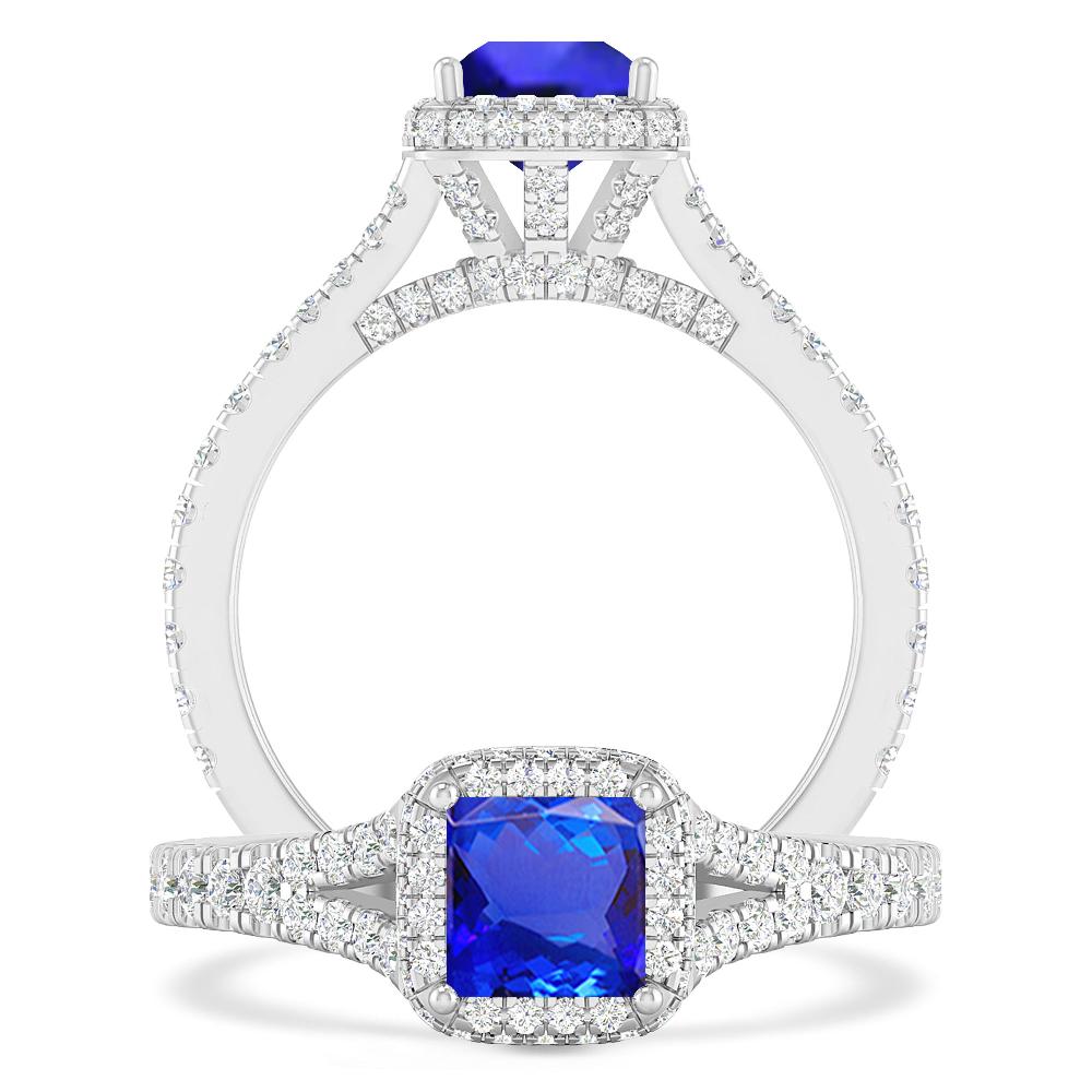 White Gold - Tanzanite