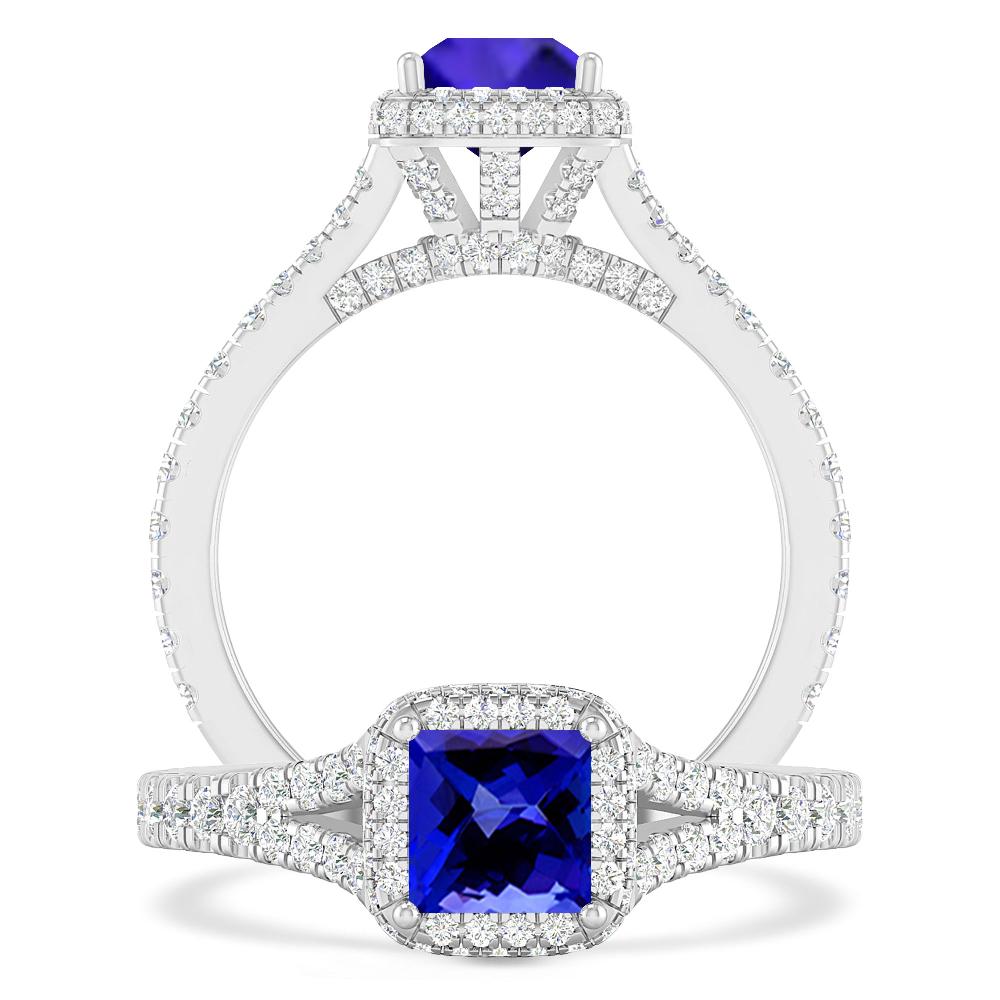 White Gold - Tanzanite