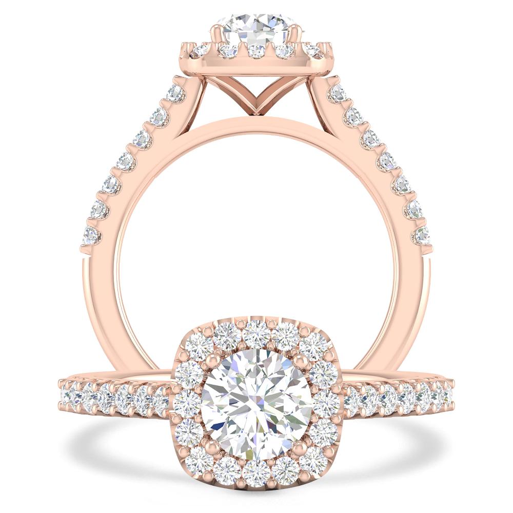 Rose Gold - Diamond