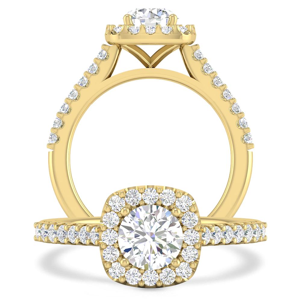 Yellow Gold - Diamond