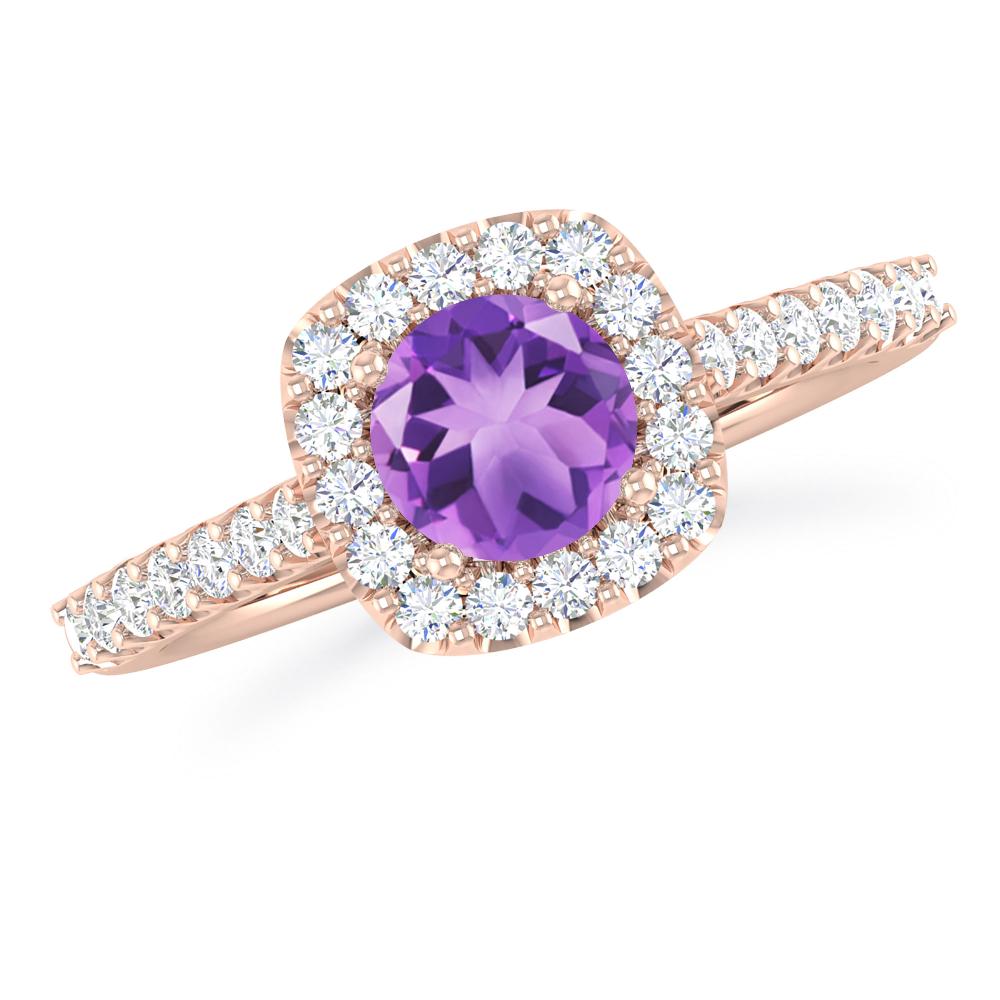 Rose Gold - Amethyst