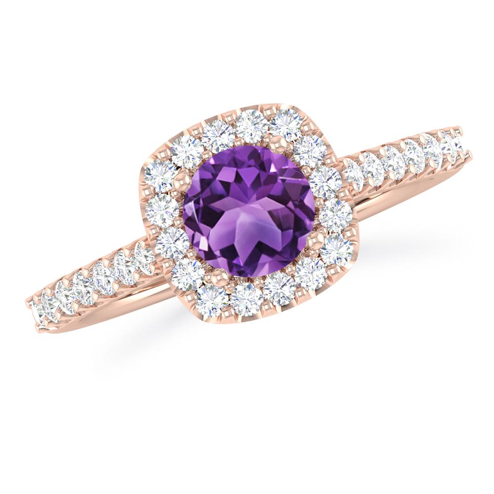 Rose Gold - Amethyst