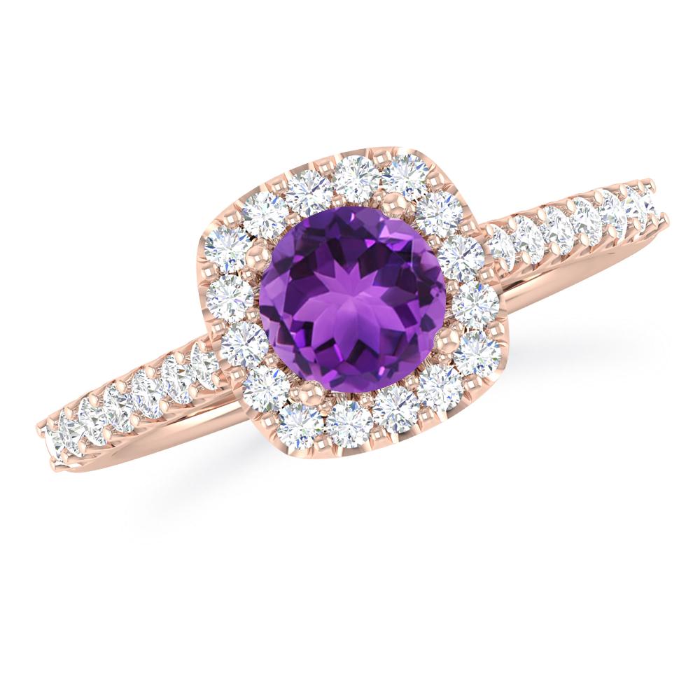 Rose Gold - Amethyst