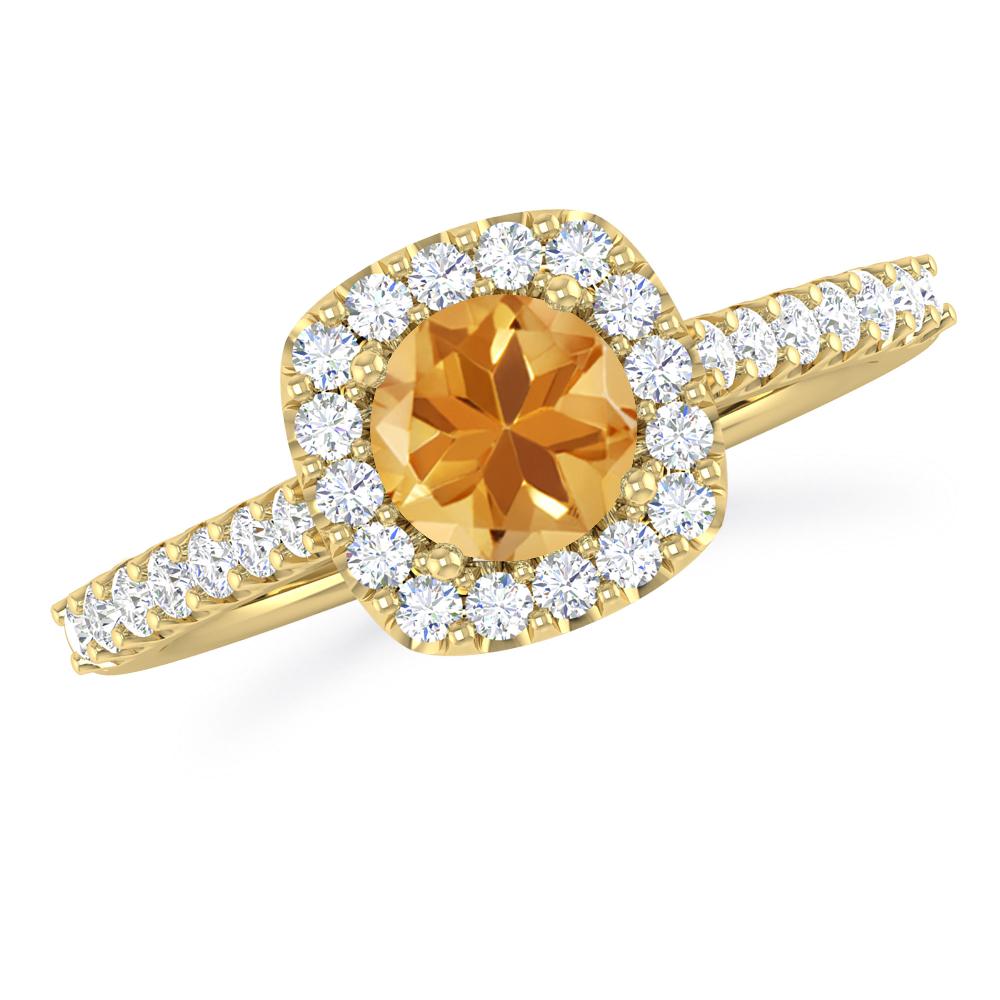 Yellow Gold - Citrine