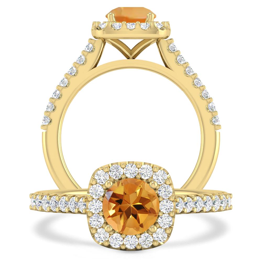 Yellow Gold - Citrine