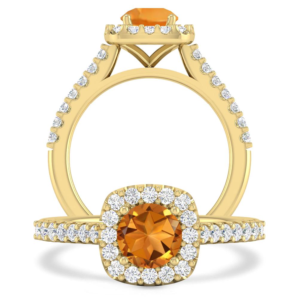 Yellow Gold - Citrine