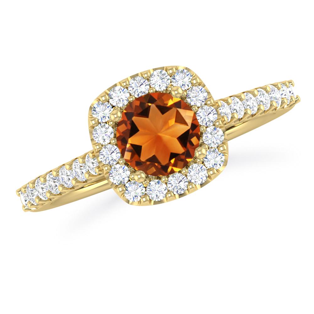 Yellow Gold - Citrine