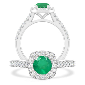 White Gold - Emerald