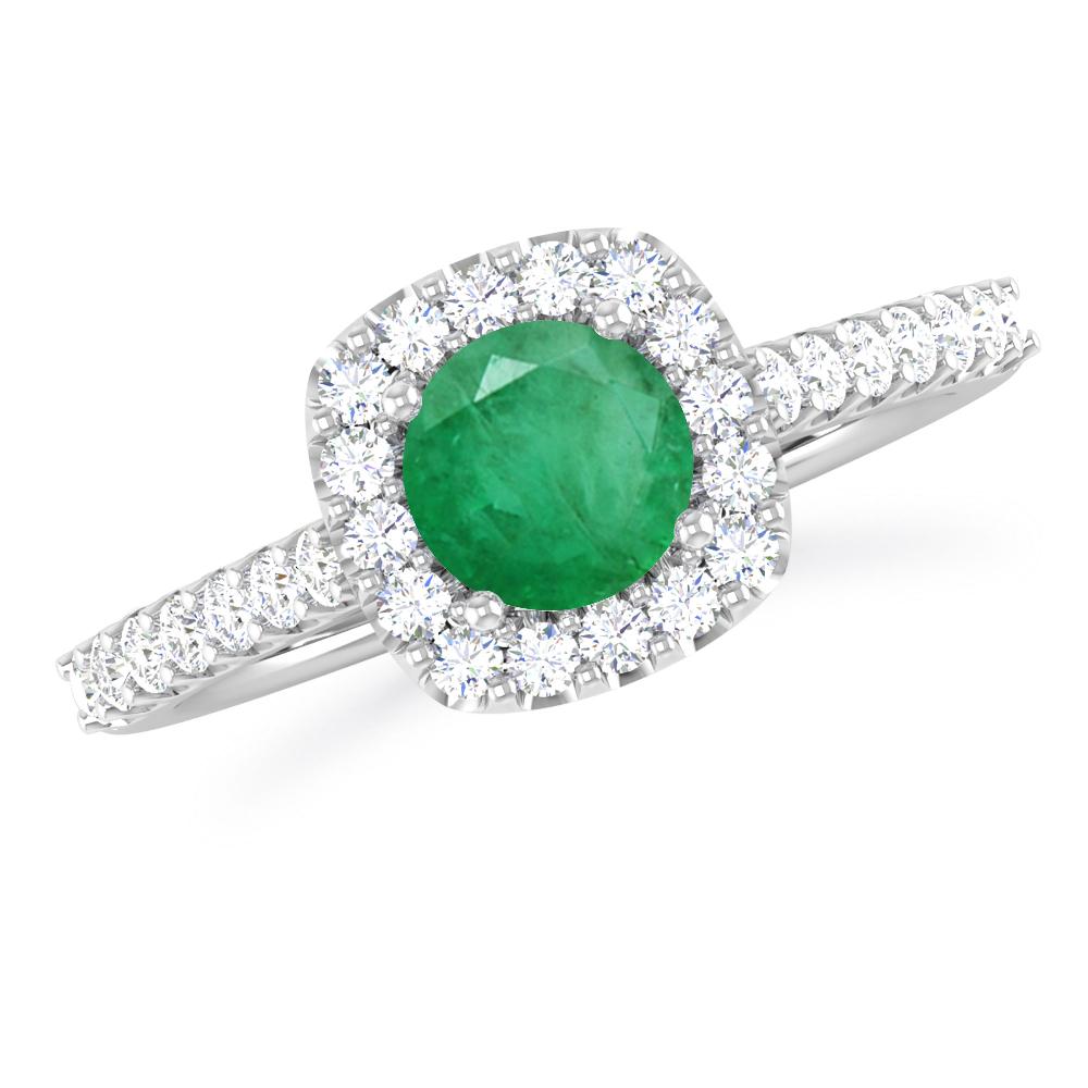 White Gold - Emerald