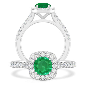 White Gold - Emerald