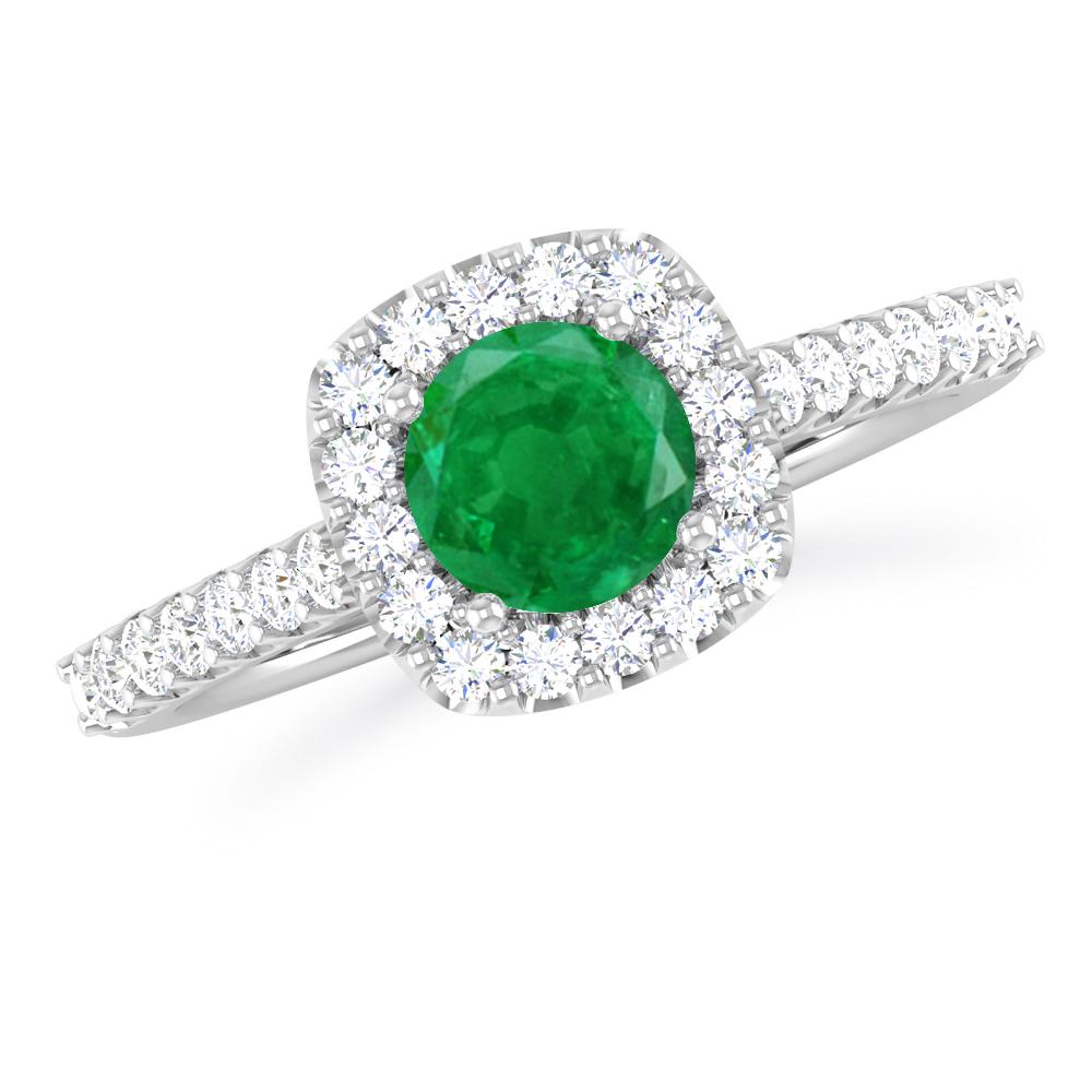 White Gold - Emerald