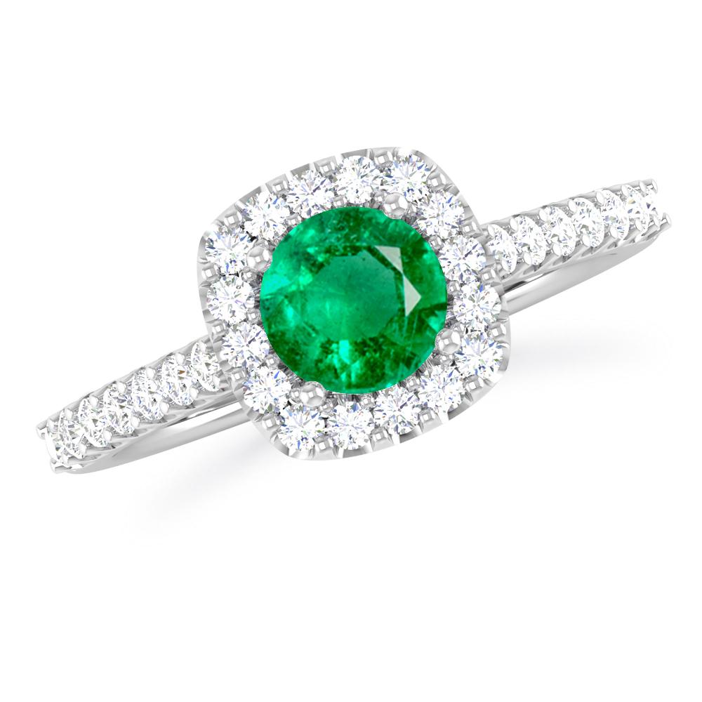 White Gold - Emerald