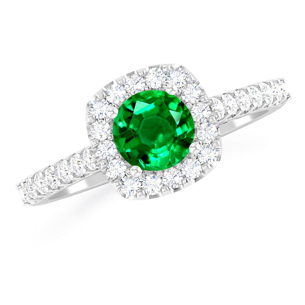 White Gold - Emerald