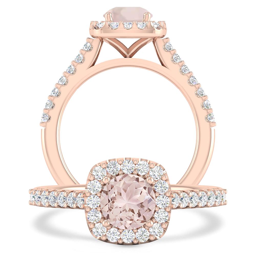 Rose Gold - Morganite