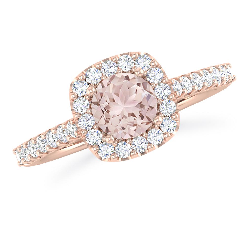 Rose Gold - Morganite