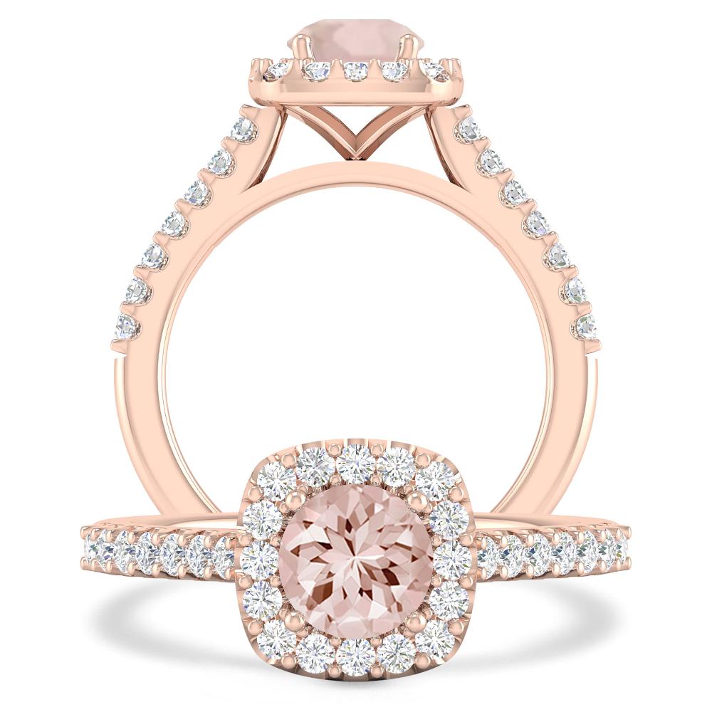 Rose Gold - Morganite