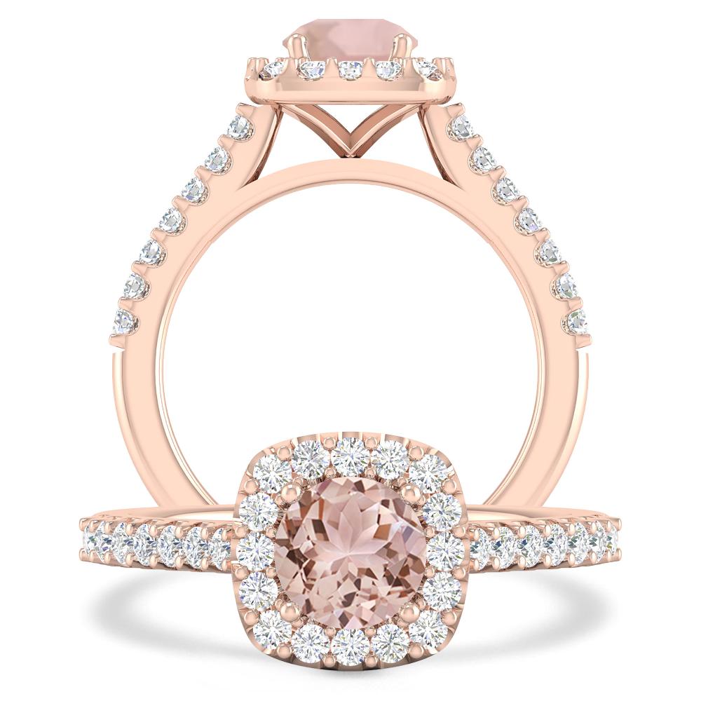 Rose Gold - Morganite