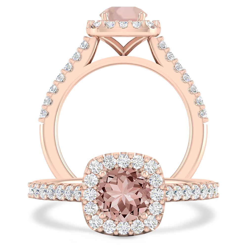 Rose Gold - Morganite