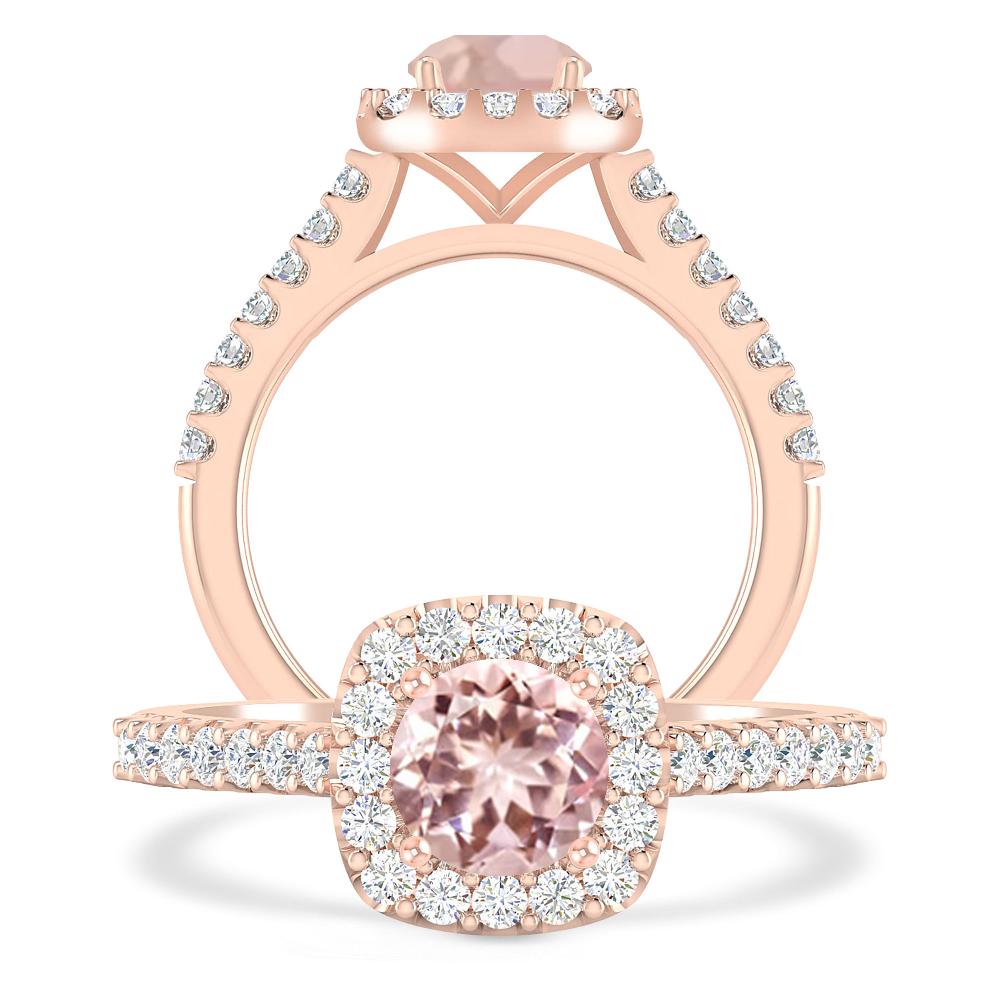 Rose Gold - Morganite