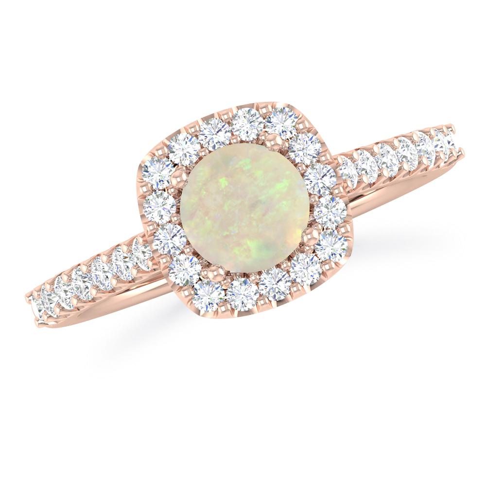 Rose Gold - Opal