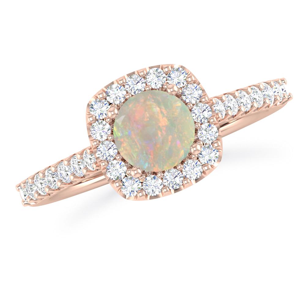 Rose Gold - Opal