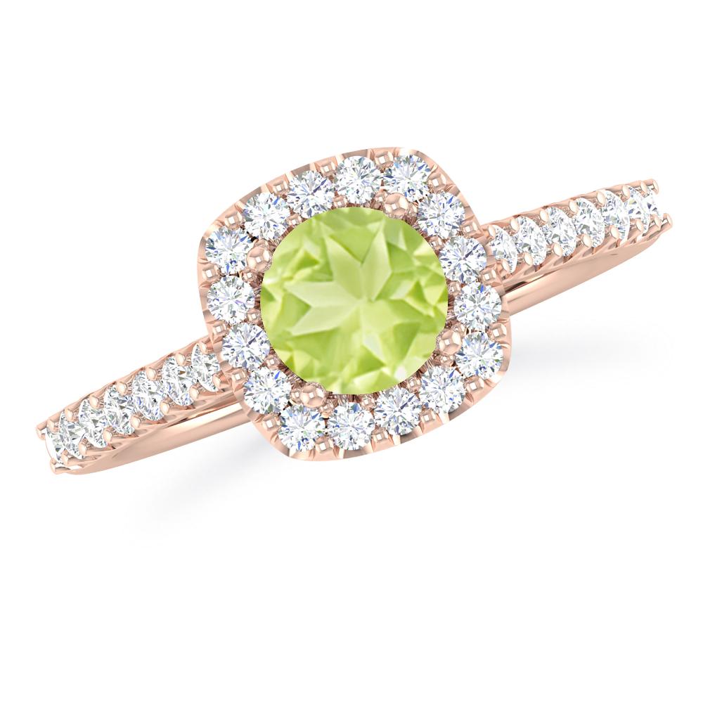 Rose Gold - Peridot