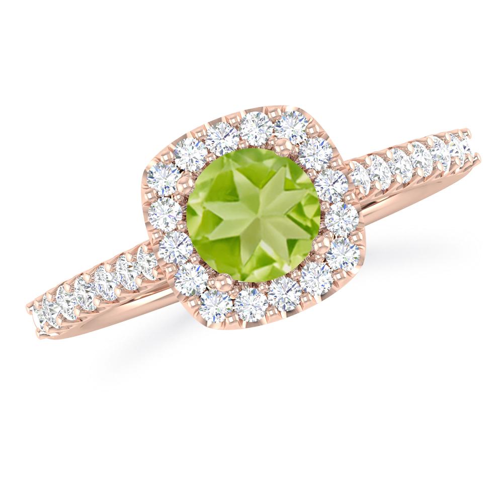 Rose Gold - Peridot