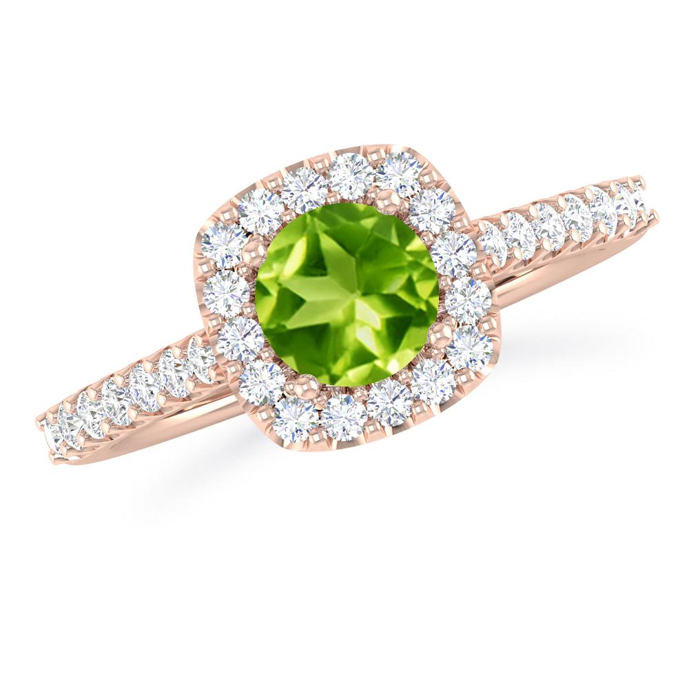 Rose Gold - Peridot